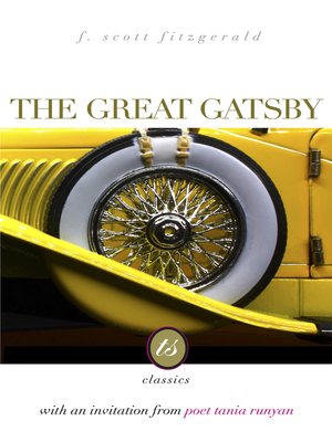 cover image of The Great Gatsby-With an Invitation from Poet Tania Runyan